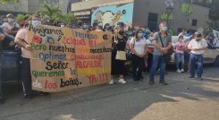 Asinort protestó y la Secretaría de Educación los escuchó. / Foto: Cortesía / La Opinión 