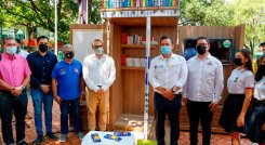 Gobernación entregó tres bibliotecas a tres municipios./Fotocortesía