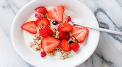 Cereal en el desayuno