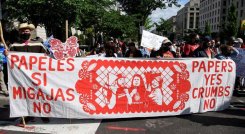 Migrantes en Estados Unidos.