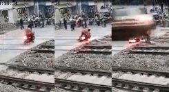 Tren en la India