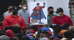 Manifestaciones en Venezuela.