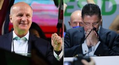 José María Figueres y Rodrigo Chaves comienza la lucha final para llegar a la Presidencia de Costa Rica. / Foto: Colprensa