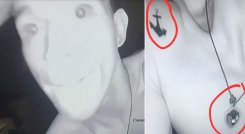 La cámara grabó la acción delincuencial antes de ser desconectada. 