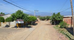 Barrio Las Delicias en medio de las aguas negras