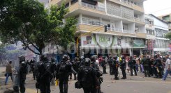 Enfrentamientos con el Esmad