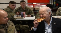 Presidente estadounidense Joe Bide, visita las tropas de la OTAN en Polonia