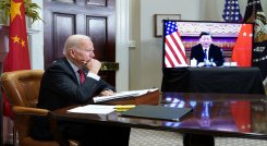 Reunión virtual Xi-Joe Biden