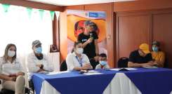 La reunión de los PDET se realizó en el Club Comercio.