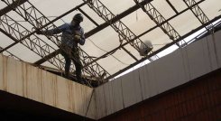 Centro de Víctimas recibe mantenimiento para mejorar la atención./Foto cortesía
