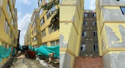 Torres 31 y 34 del barrio Cormoranes representa un peligro para sus habitantes./Foto: La Opinión.