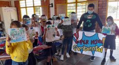 La alcaldía les enseña a los niños a separar la basura y a proteger el medio ambiente./Foto Cortesía