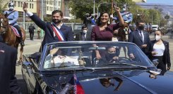 Gabriel Boric llega a la presidencia de Chile como promesa de una nueva izquierda./Foto: AFP