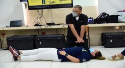 Preparan a estudiantes y maestros de Cúcuta para saber reaccionar en emergencias./Foto: cortesía Alcaldía de Cúcuta