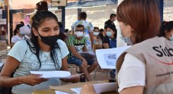 Jornada Sisbén IV para personas con discapacidad en Atalaya./Foto: cortesía