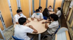 El Centro Tecnológico de Cúcuta está dando capacitaciones de inglés a los profesores para fortalecer estas aulas. /FOTO: Alcaldía de Cúcuta/La Opinión