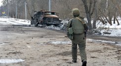 Ucranianos que hacían fila para comprar pan mueren en ataque ruso./Foto: AFP