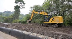 A un paso de cumplinar los trabajos de la vía Cornejo-Salazar de las Palmas/Foto cortesía