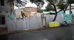 Casa Alemana demolida en el barrio El Páramo. (Foto:Jorge Gutiérrez)