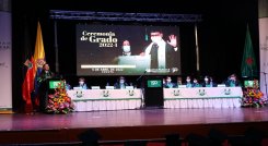 La ceremonia se desarrolló de manera presencial. / Foto: Cortesía / La Opinión 