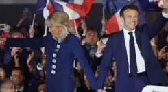 Macron fue reelecto en Francia.