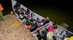 La embarcación fue llevada hasta Turbo por parte de la Armada Nacional
