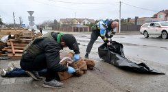Asesinatos en Ucrania. / Foto: AFP