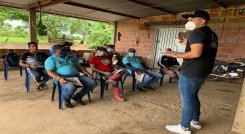 Secretaría de Posconflicto de Cúcuta y Cuultura de Paz dictará capacitaciones en zona rural de Cúcuta. 