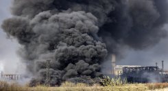 Ataque ruso a fabrica de armas