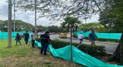 Corponor y Alcaldía, en  pleito por jardines 
