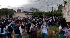 Los niños de  ese colegio de Tibú no están yendo a estudiar porque no hay suficientes docentes