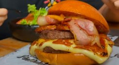 Hamburguesa de Guerreros.