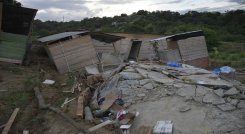 Más de 350 familias de Cúcuta están damnificadas por las lluvias