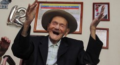 Vicente Pérez, el hombe más viejo del mundo
