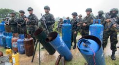 Desmantelan un laboratorio para procesamiento de droga en zona fronteriza de Apure 