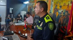 Brigadier general Oscar Moreno, comandante de la Policía Metropolitana/Foto Orlando Carvajal/La Opinión