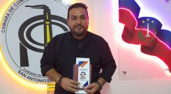 David Silva Vila, representante del Instituto Autónomo para el Desarrollo de la Economía del estado Táchira
