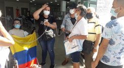 Usuarios protestaron  frente a Coosalud exigiendo  calidad del servicio