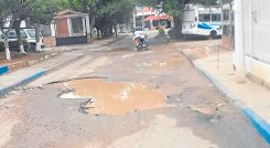 Las calles están mal