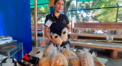 Emprendedores que participaron en la I Feria Agroindustrial del Sena/Foto Orlando Carvajal