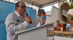 Gobernador Silvano Serrano Guerrero./Foto orlando carvajal