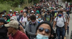 Miles de migrantes salen en caravana del sur de México con rumbo a EE. UU../Foto: internet