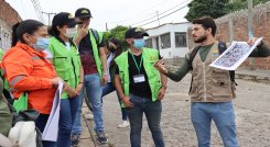 El piloto ya inició en los diferentes barrios de la ciudad de estratos 1, 2, 3, 4 y 5 y la recolección de datos tomará 4 meses./ Foto: Suministrada/La Opinión