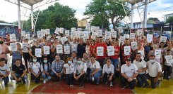 82 familias recibieron su titulo de propiedad/Foto cortesía