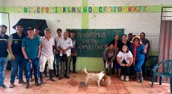 Salón Comunal de la vereda el Veinticinco/Foto cortesía