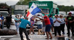 Bloqueos en Panamá.