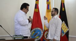 Marce Pérez asumió como nuevo diputado de Norte de Santander./Foto Cortesía para La Opinión