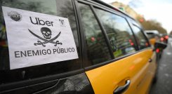 Uber. / Foto: AFP