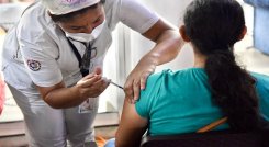 El 76,7% de los cucuteños cuenta con esquemas completos y el 46% con segunda dosis./ Cortesía 