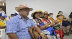 Los líderes dieron apertura de la jornada en el auditorio de la Alcaldía de Villa del Rosario. / Foto: Jorge Gutiérrez/La Opinión